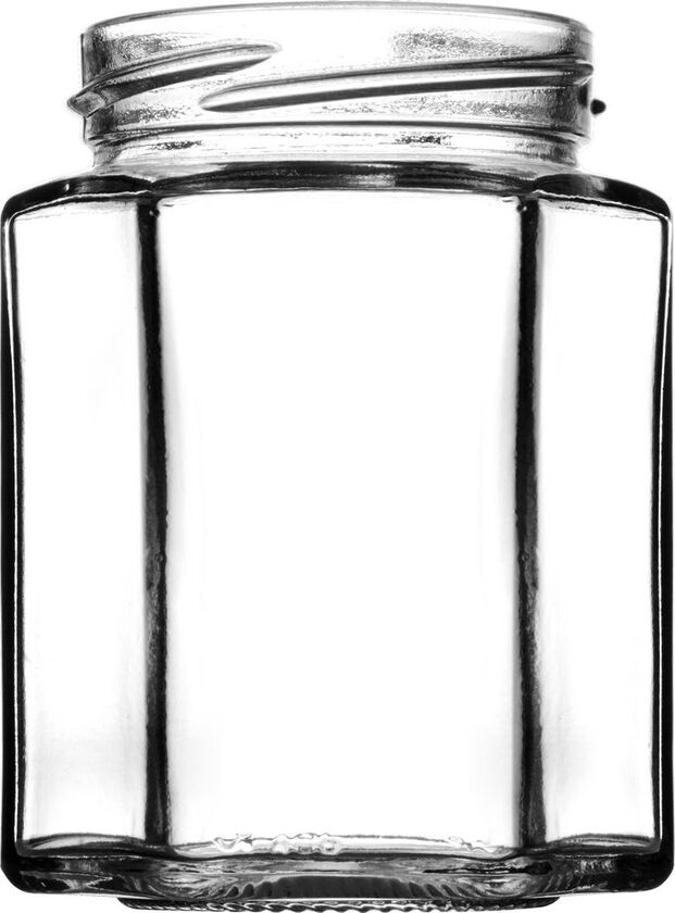 190ml Hexagonal Jar Catalog OI