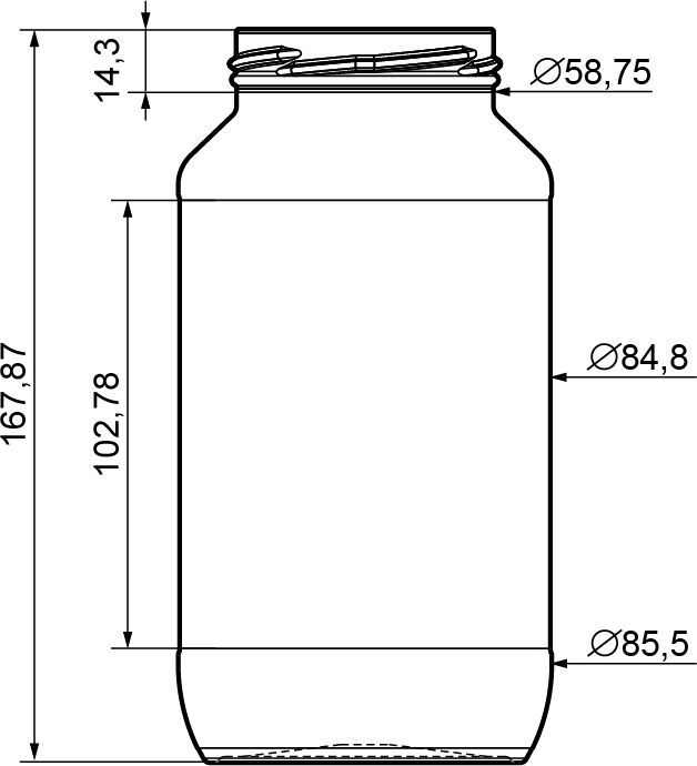 730ML JAR ALIMENTOS Catalog OI